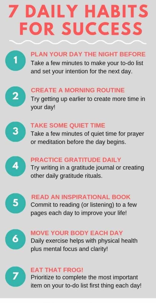 7 Good habits